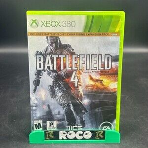 Battlefield 4 BF4 (Microsoft Xbox 360, 2013) Includes China Rising 2-Disc